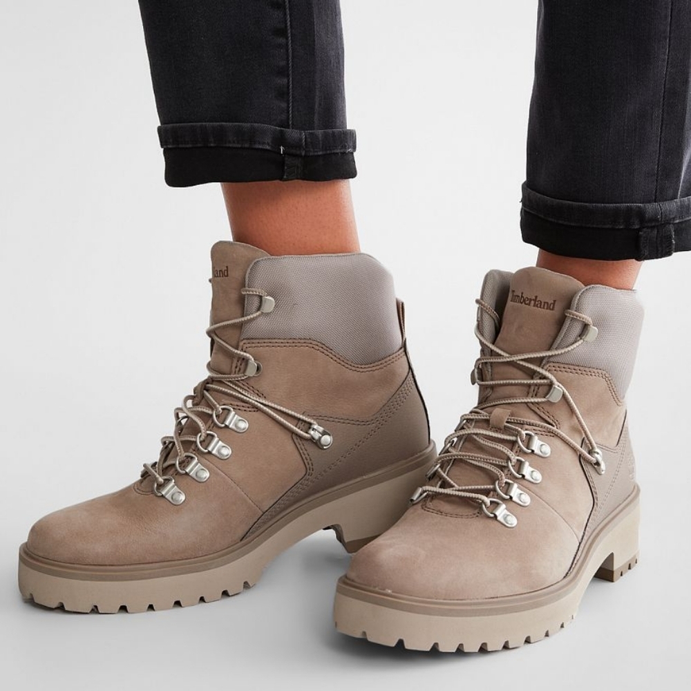 Timberland Carnaby Cool Hiker Leather Lace-Up Boots Size 7